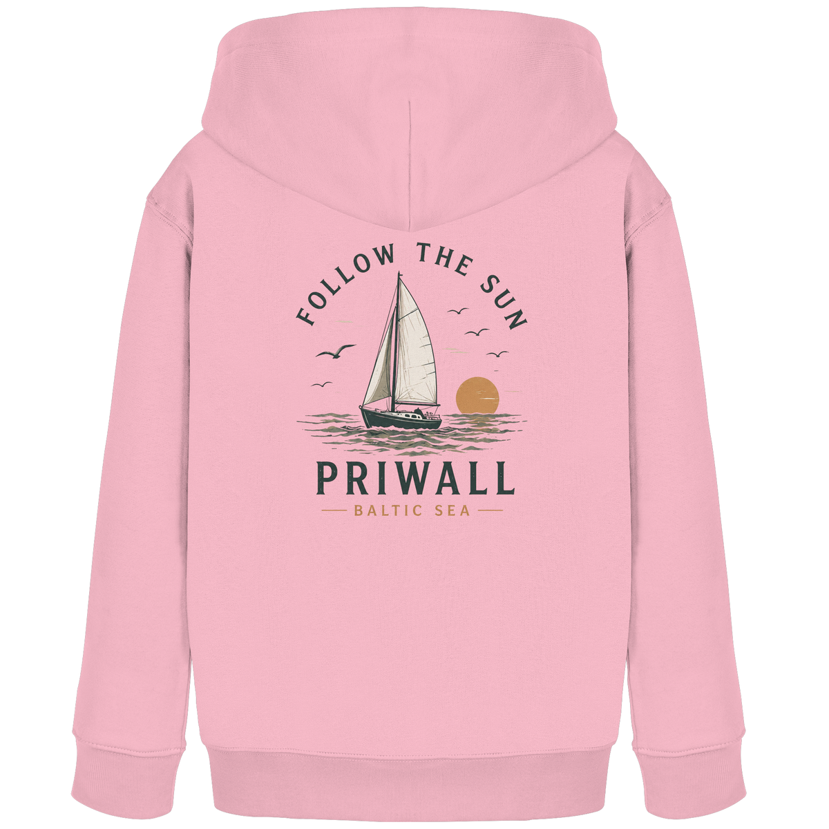 Priwall - Follow the sun - Kollektion - Kids Organic Hoodie