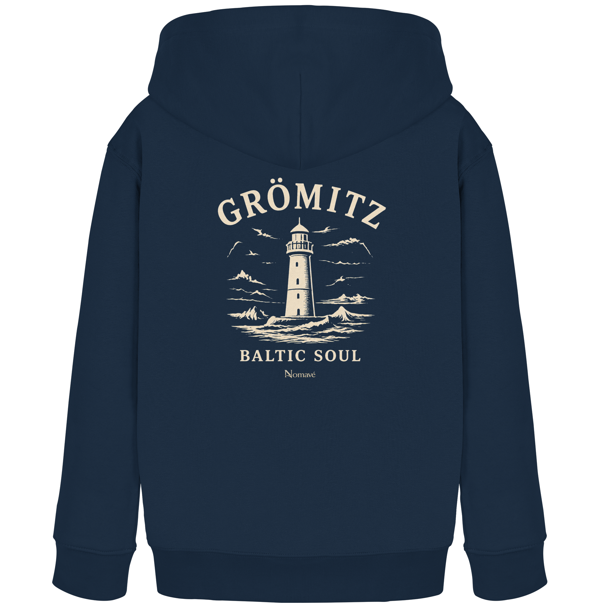 Grömitz Baltic Soul - Ostsee Kinder Bio Hoodie Kapuzenpullover