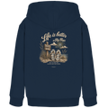 Life-is-better-in-Flip-Flops-Dark-Edition - Kids Organic Hoodie