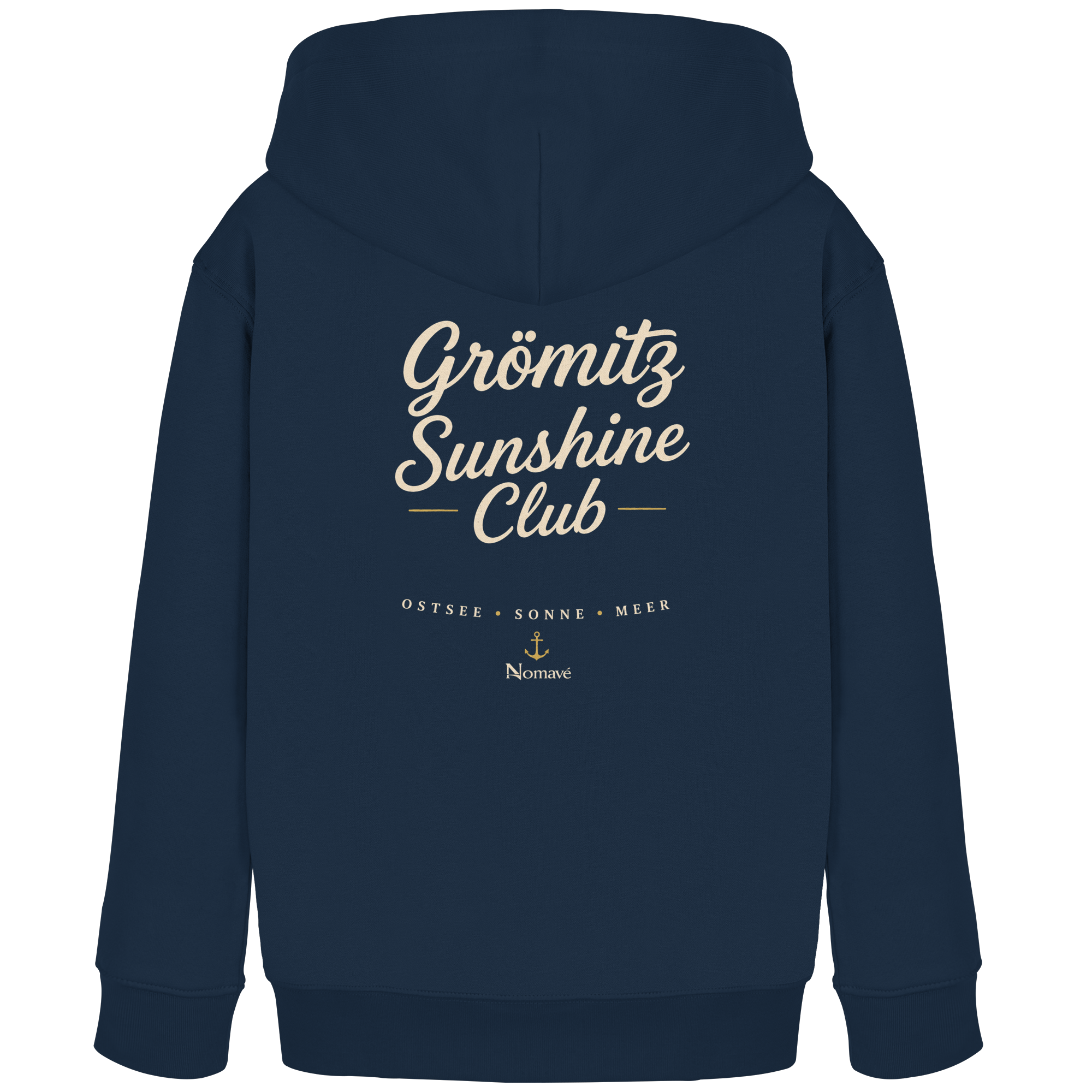 Grömitz Sunshine Club - Kinder Bio Hoodie Kapuzenpullover