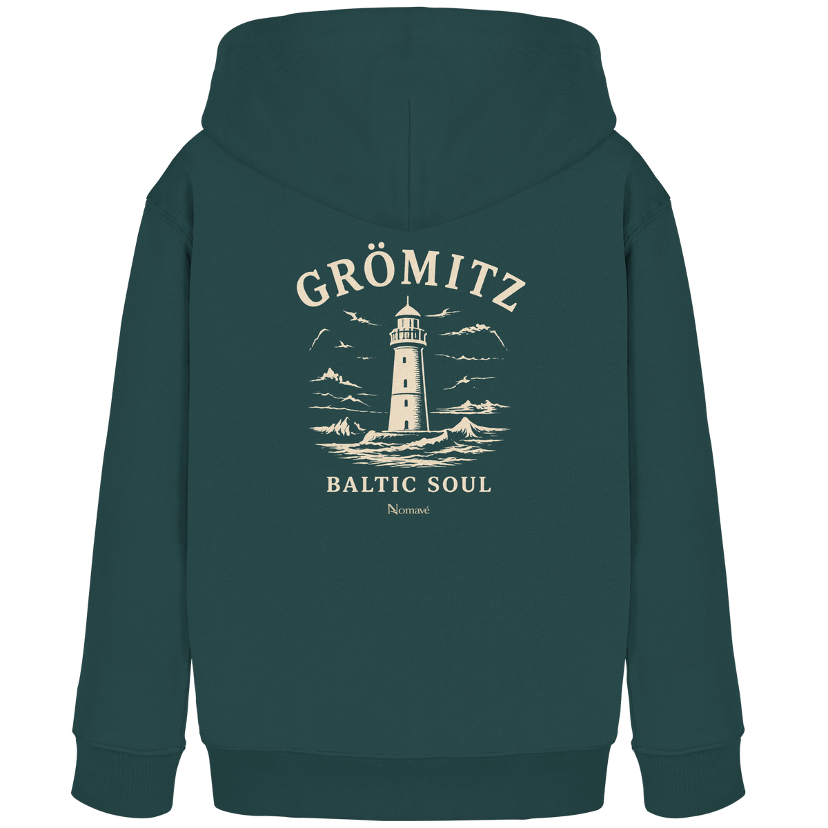 Grömitz Baltic Soul - Ostsee Kinder Bio Hoodie Kapuzenpullover