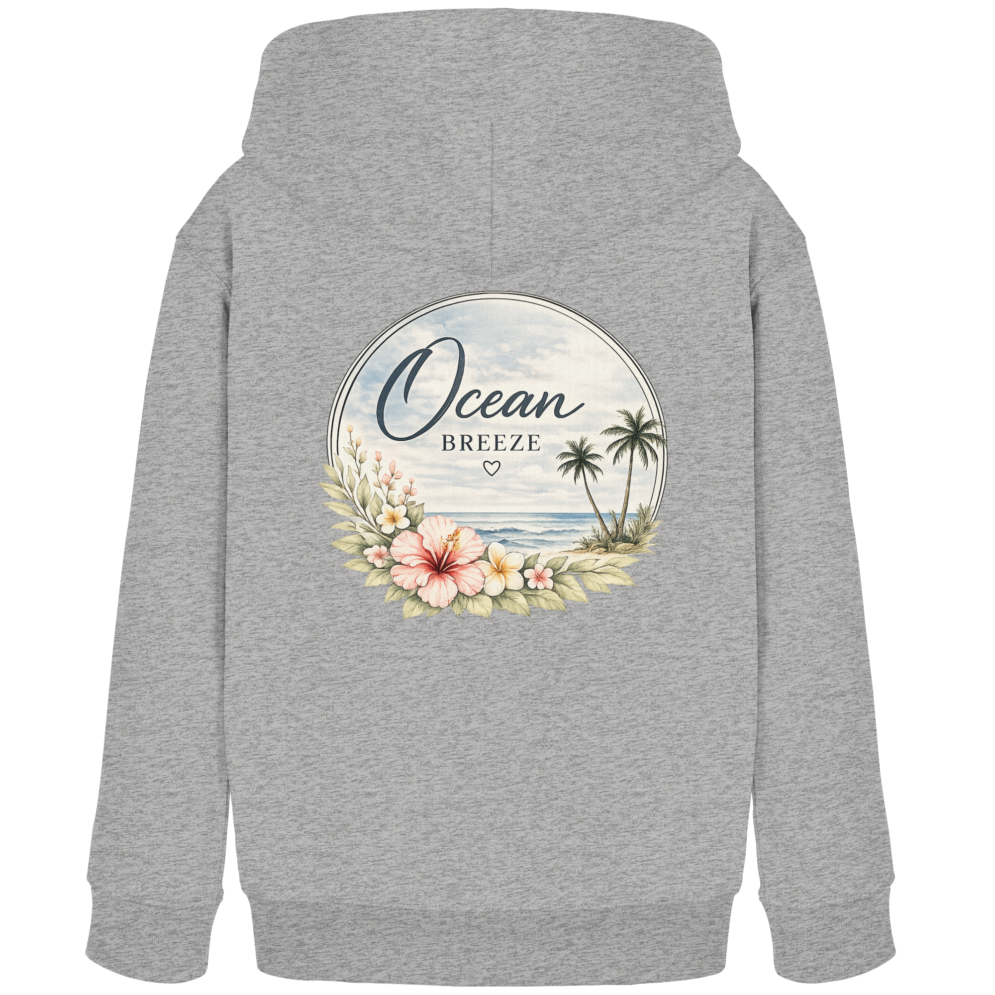 Ocean Breeze - Kinder Bio Kapuzenpullover - Hoodie Bio Baumwolle