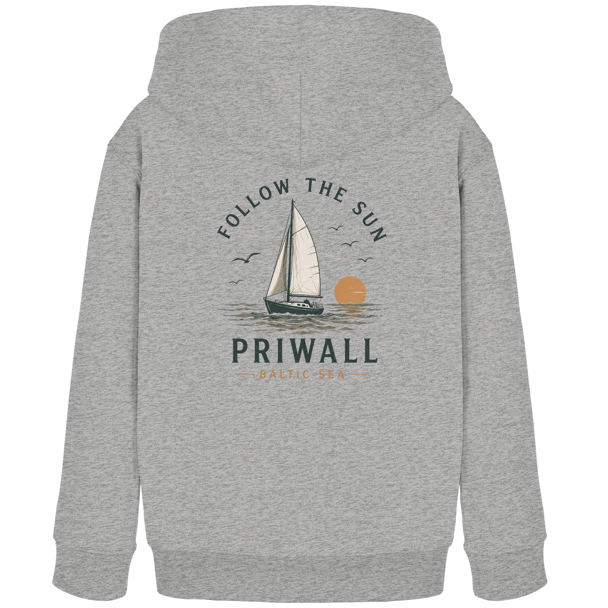 Priwall - Follow the sun - Kollektion - Kids Organic Hoodie