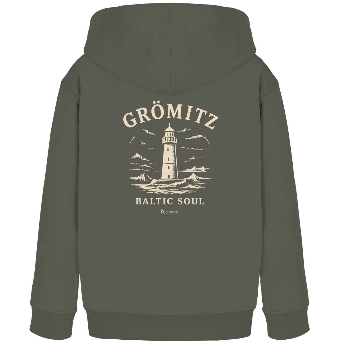 Grömitz Baltic Soul - Ostsee Kinder Bio Hoodie Kapuzenpullover