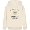 Follow the Coast – Priwall Kompass - Kids Organic Hoodie