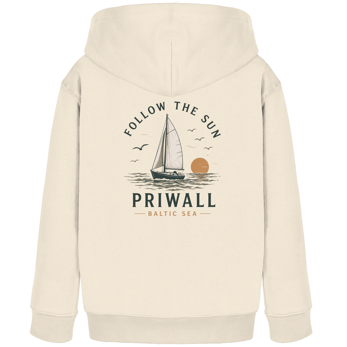 Priwall - Follow the sun - Kollektion - Kids Organic Hoodie