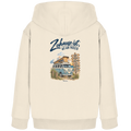 Zuhause ist, wo wir parken – Vanlife & Camping - Kinder Bio Hoodie Kapuzenpullover