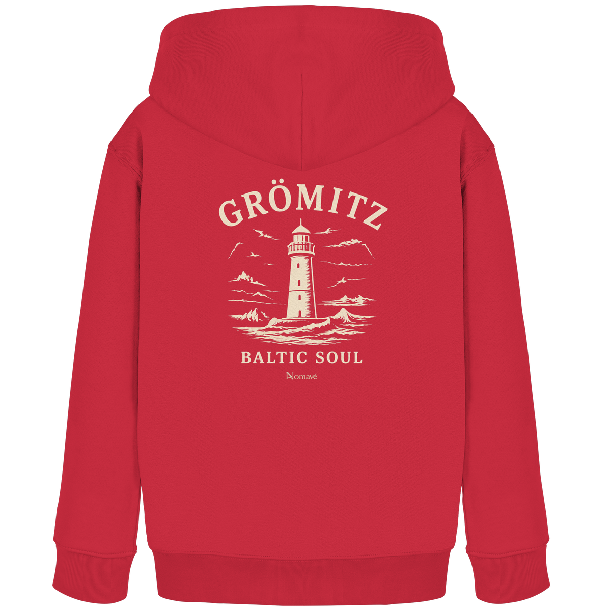 Grömitz Baltic Soul - Ostsee Kinder Bio Hoodie Kapuzenpullover