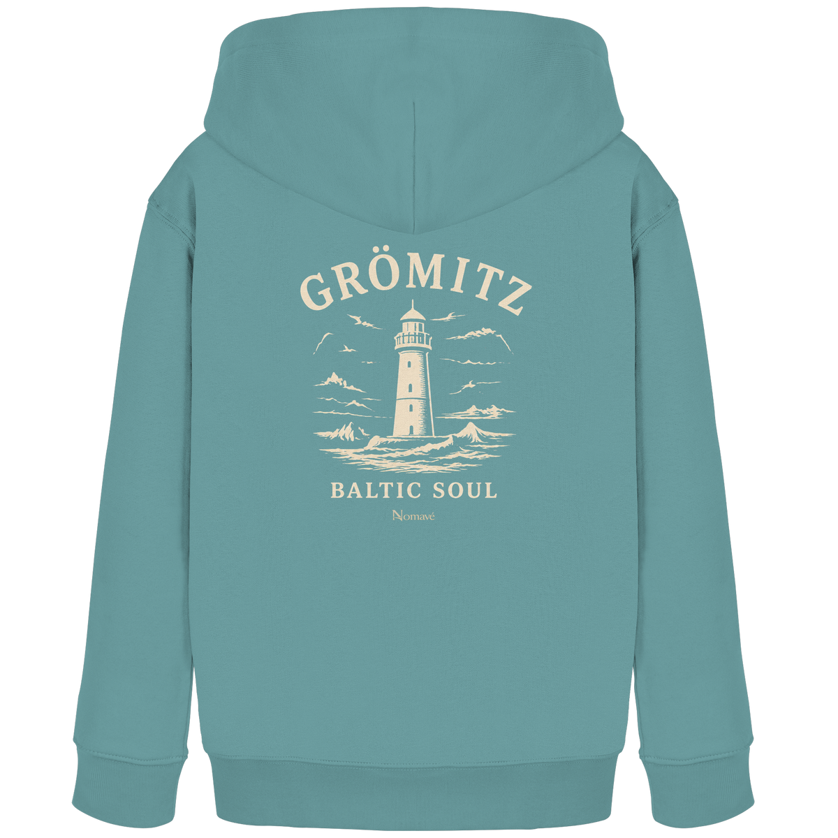Grömitz Baltic Soul - Ostsee Kinder Bio Hoodie Kapuzenpullover