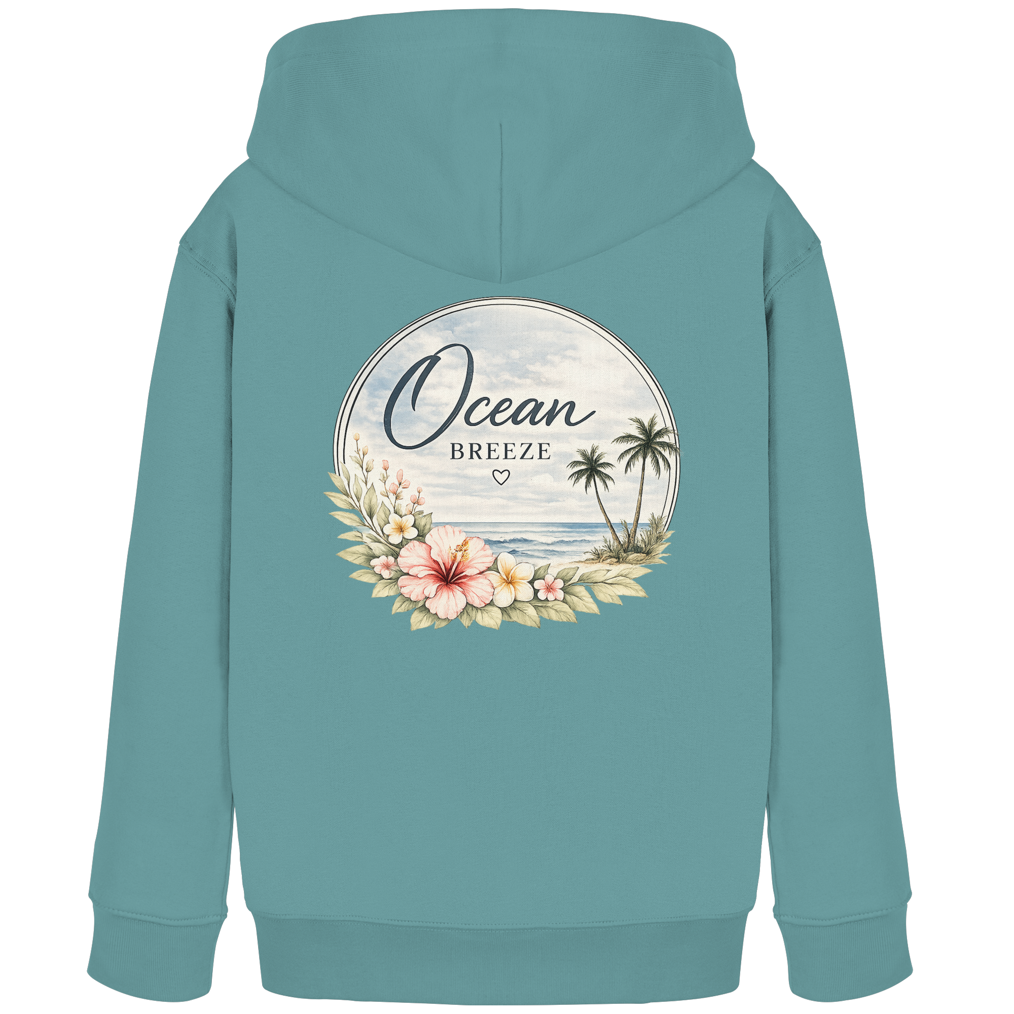 Ocean Breeze - Kinder Bio Kapuzenpullover - Hoodie Bio Baumwolle