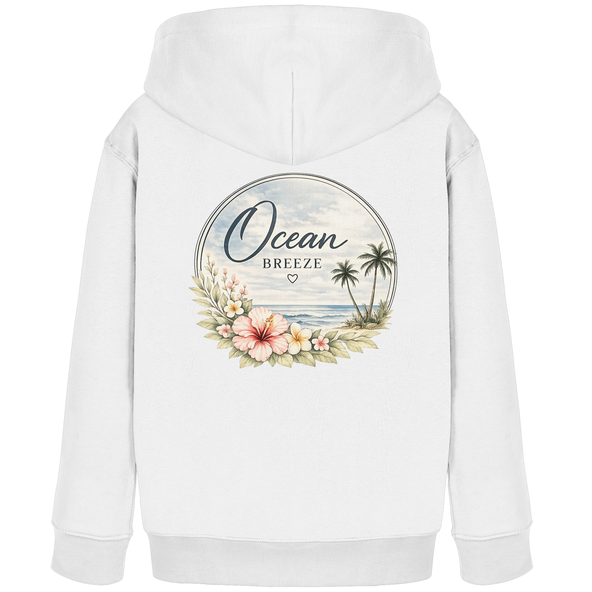 Ocean Breeze - Kinder Bio Kapuzenpullover - Hoodie Bio Baumwolle