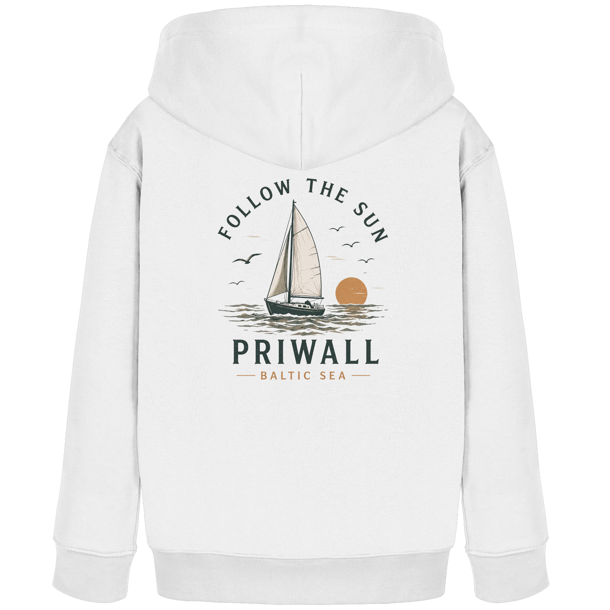 Priwall - Follow the sun - Kollektion - Kids Organic Hoodie