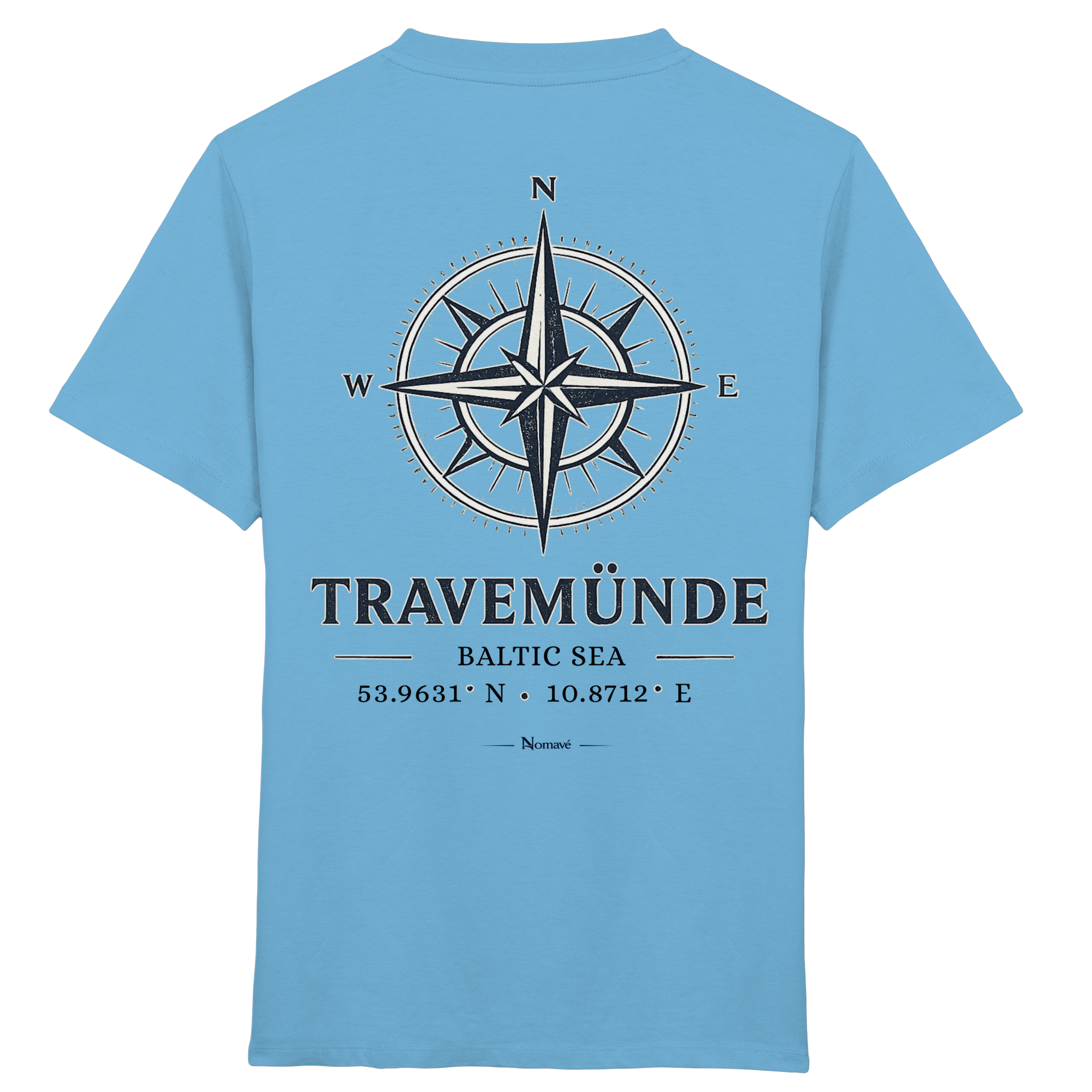 Travemünde Windrose - Kinder Bio Ostsee Shirt