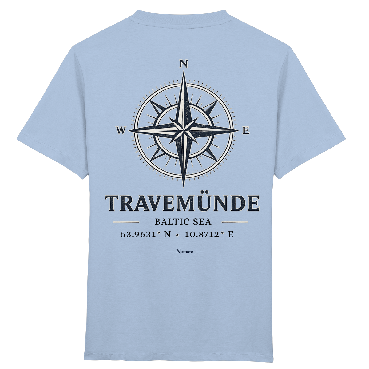 Travemünde Windrose - Kinder Bio Ostsee Shirt