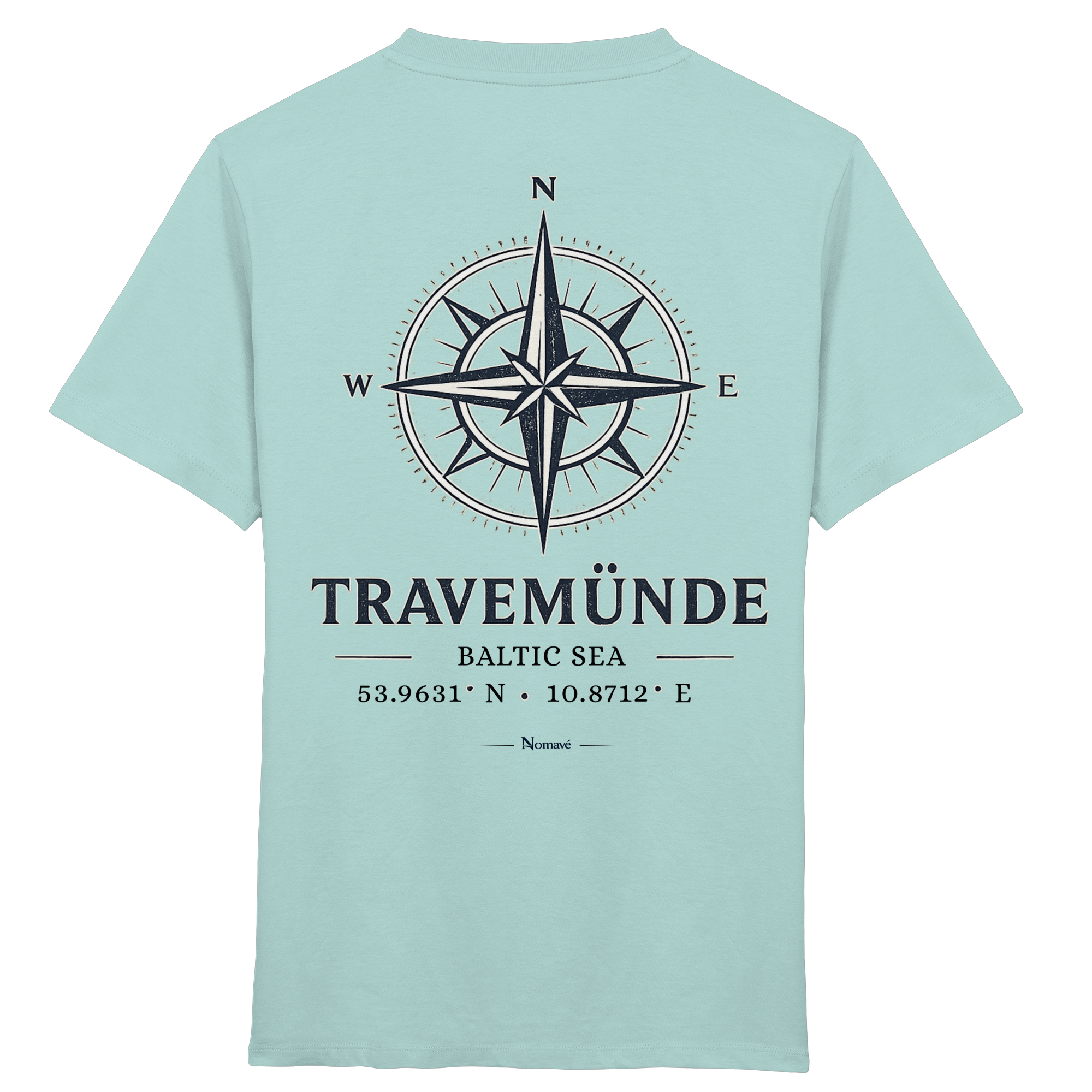 Travemünde Windrose - Kinder Bio Ostsee Shirt