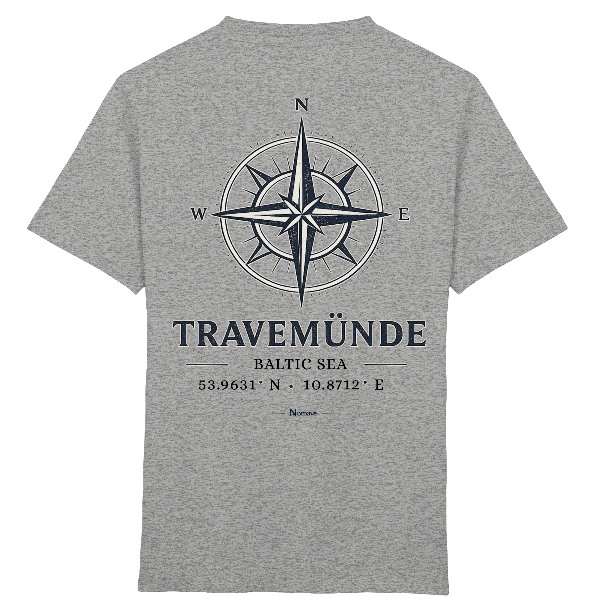 Travemünde Windrose - Kinder Bio Ostsee Shirt
