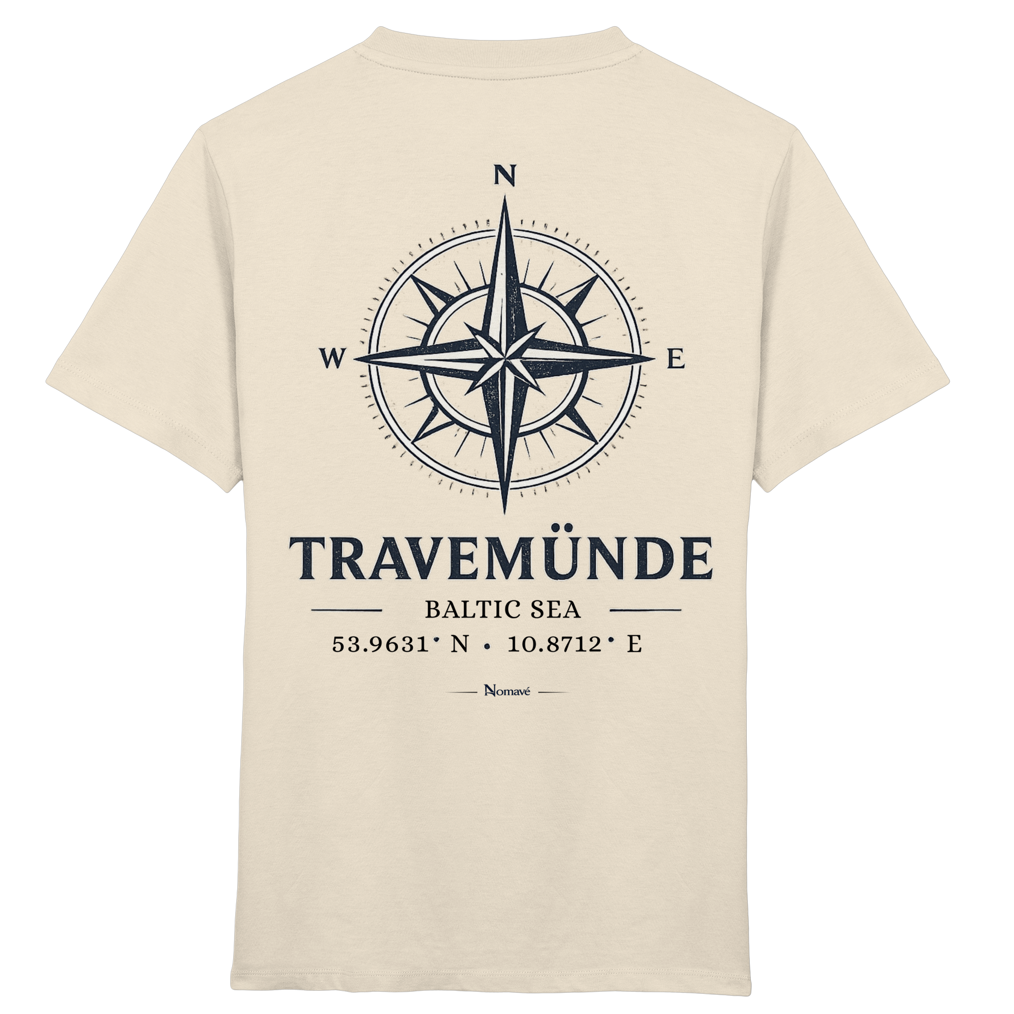 Travemünde Windrose - Kinder Bio Ostsee Shirt
