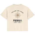 Priwall – Follow the Coast – Light Edition – Damen Bio T-Shirt – Backprint