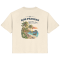 Koh Phangan Good Vibes Only – Damen Bio T-Shirt – Backprint – Original-Mockup ladies organic shirt natural raw mit Rückenmotiv