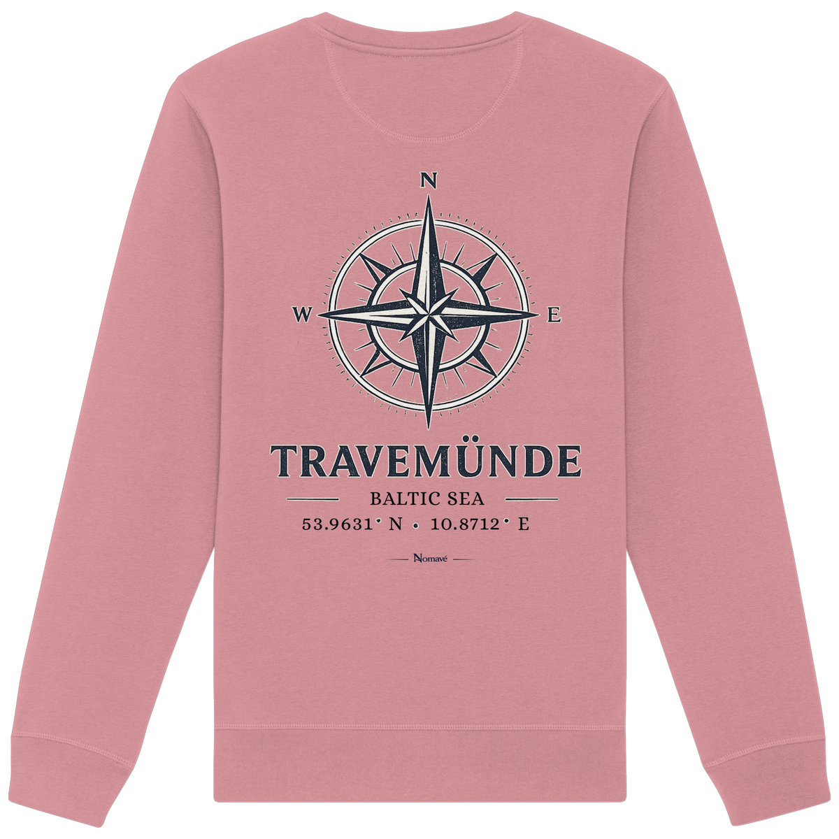 Travemünde Windrose -  Unisex Ostsee Sweatshirt