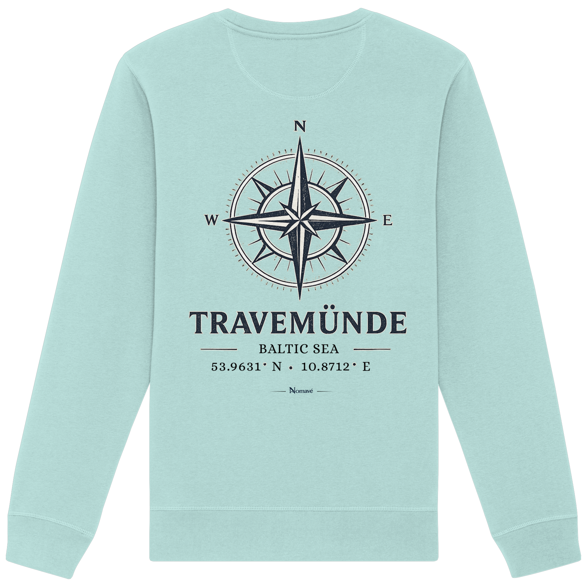 Travemünde Windrose -  Unisex Ostsee Sweatshirt