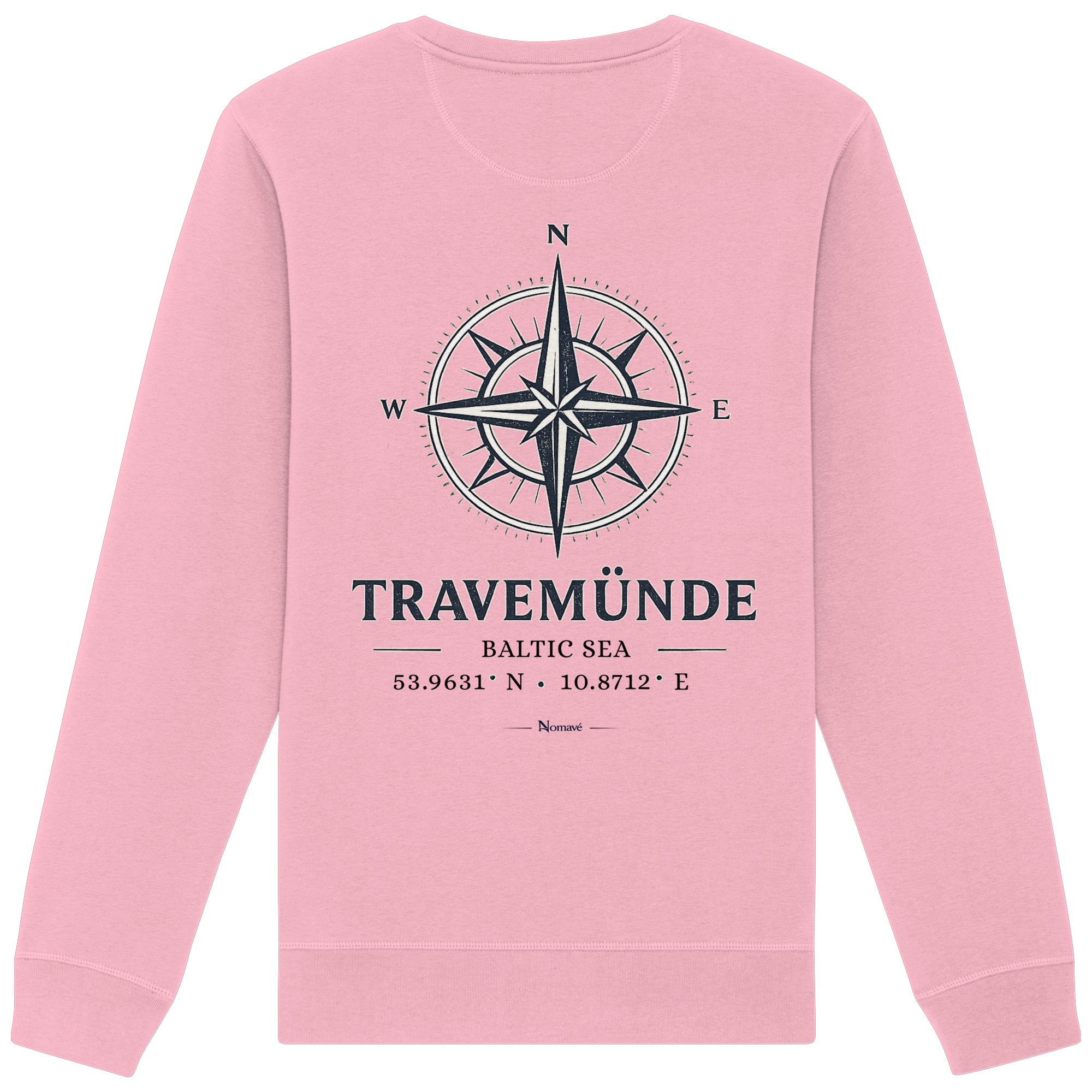 Travemünde Windrose -  Unisex Ostsee Sweatshirt