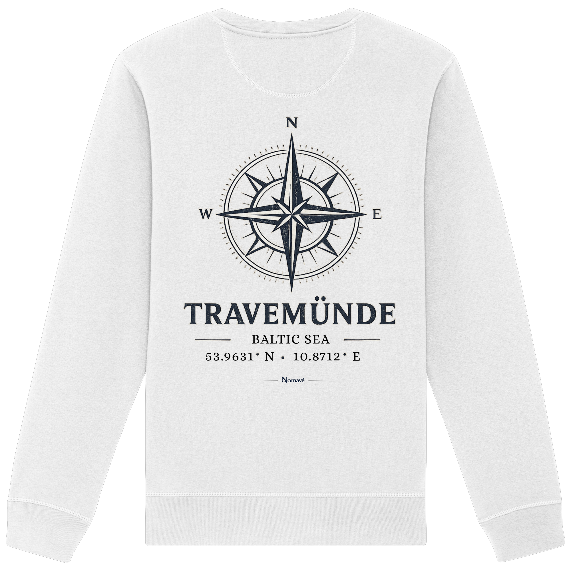 Travemünde Windrose -  Unisex Ostsee Sweatshirt