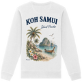 Koh Samui - Island Paradise - Rückenprint  - Organic Basic Unisex Sweatshirt