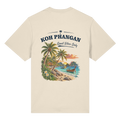 Koh Phangan Good Vibes Only – Bio Heavy T-Shirt – Backprint – Original-Mockup organic heavy shirt natural raw mit Rückenmotiv