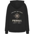 Priwall – Follow the Coast – Dark Edition – Bio Hoodie – Backprint