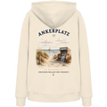 Ankerplatz Hoodie – Küstengefühl Sea & Soul – Bio Hoodie mit Rückenprint