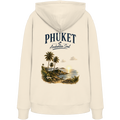 Phuket Thailand – Andaman Soul – Vintage Rückenprint  - Bio Hoodie - Kapuzenpullover