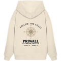 Priwall – Follow the Coast – Light Edition – Bio Oversize Hoodie – Backprint