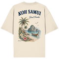 Koh Samui - Island Paradise - Rückenprint  - Organic Oversize Shirt