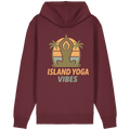 Island Yoga Vibes – Sunset Yoga Design | Tropical Meditation - Organic Relaxed Zipper