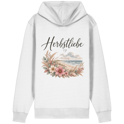 Autumn Coast – Herbstliebe am Meer - Bio Relaxed Zipper Kapuzenjacke