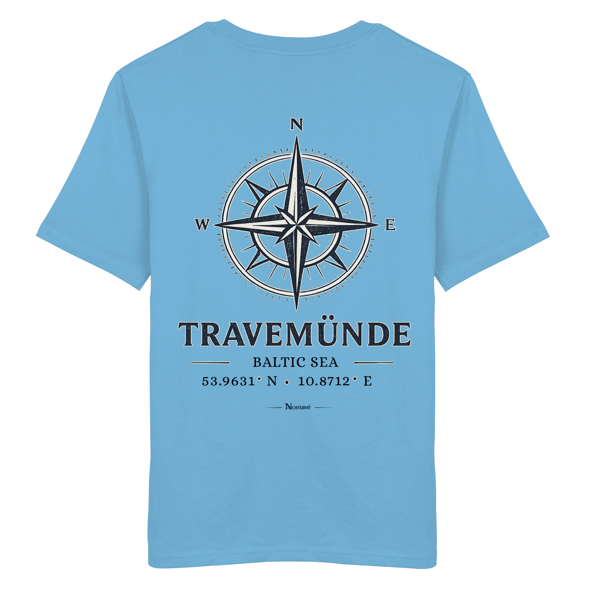 Travemünde Windrose - Bio Ostsee Shirt