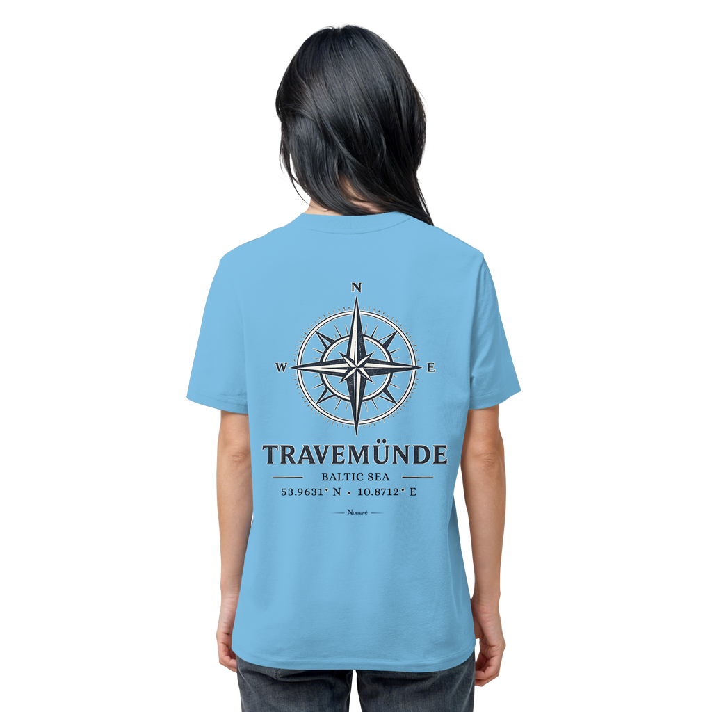 Travemünde Windrose - Bio Ostsee Shirt