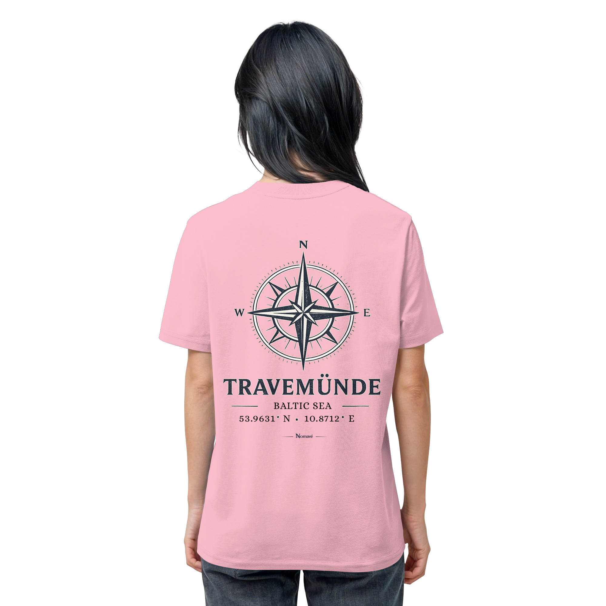 Travemünde Windrose - Bio Ostsee Shirt