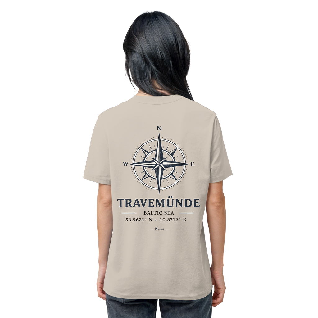 Travemünde Windrose - Bio Ostsee Shirt