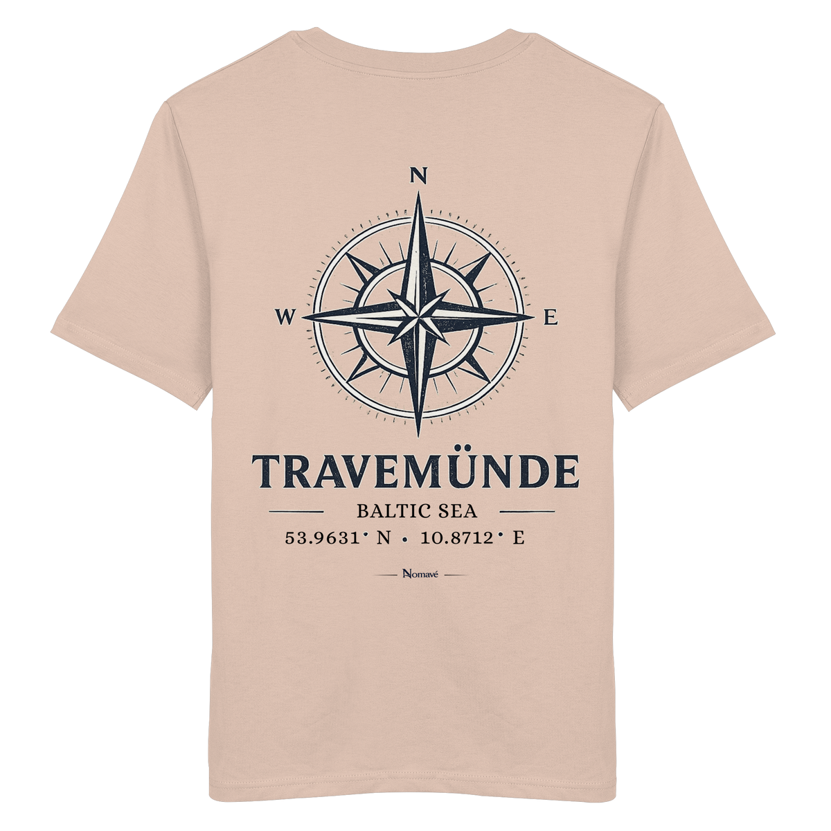 Travemünde Windrose - Bio Ostsee Shirt