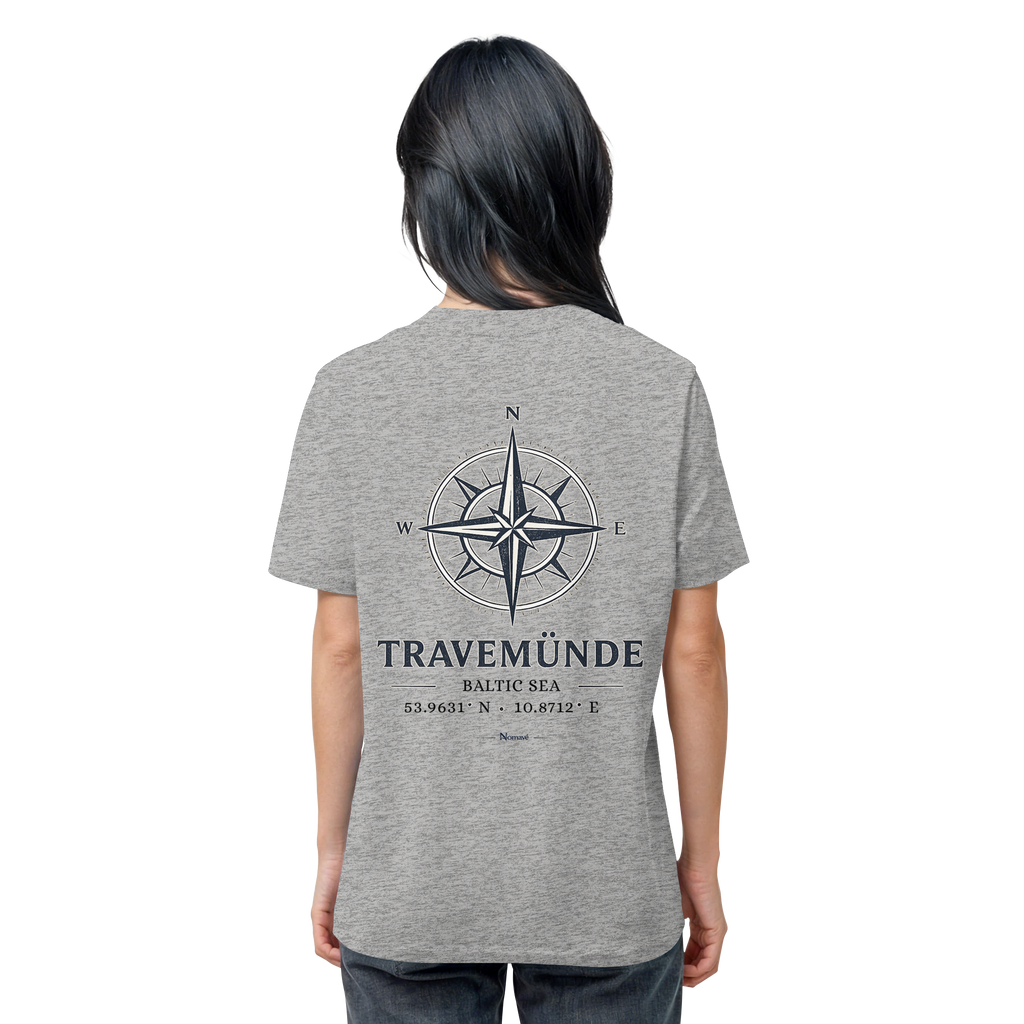 Travemünde Windrose - Bio Ostsee Shirt