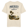 Phuket Andaman Soul Bio-T-Shirt in Natural Raw mit Rückenprint – Produktansicht