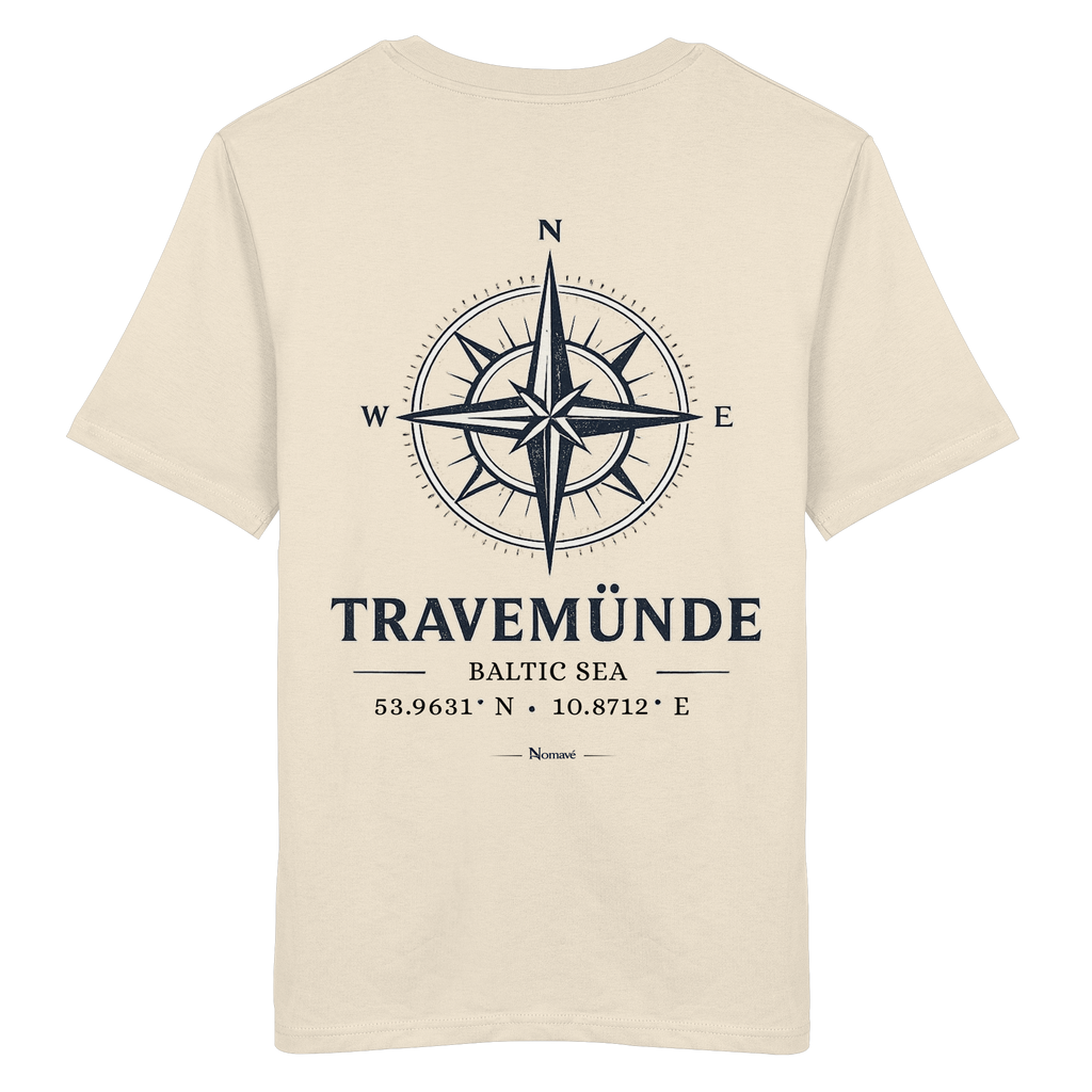 Travemünde Windrose - Bio Ostsee Shirt