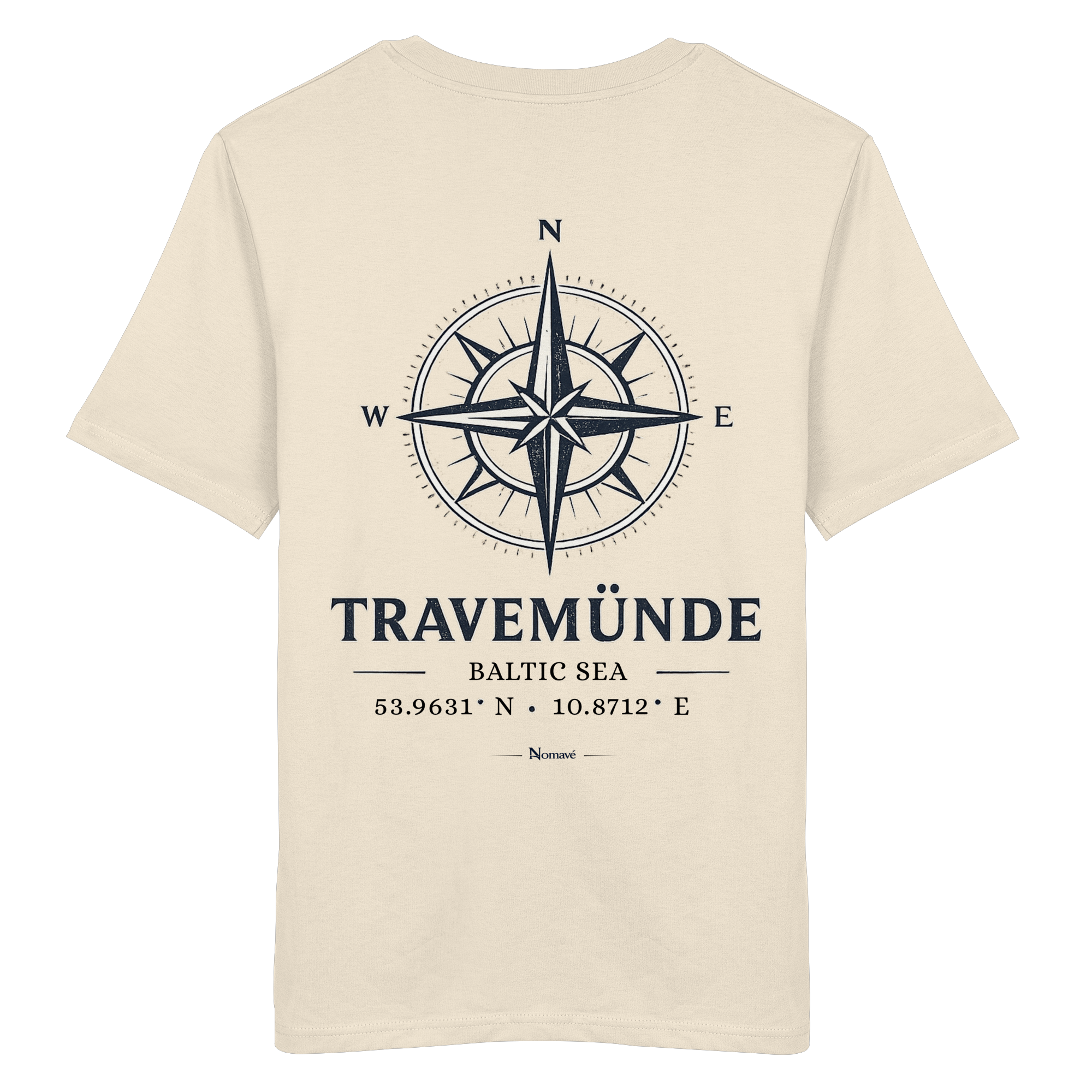 Travemünde Windrose - Bio Ostsee Shirt