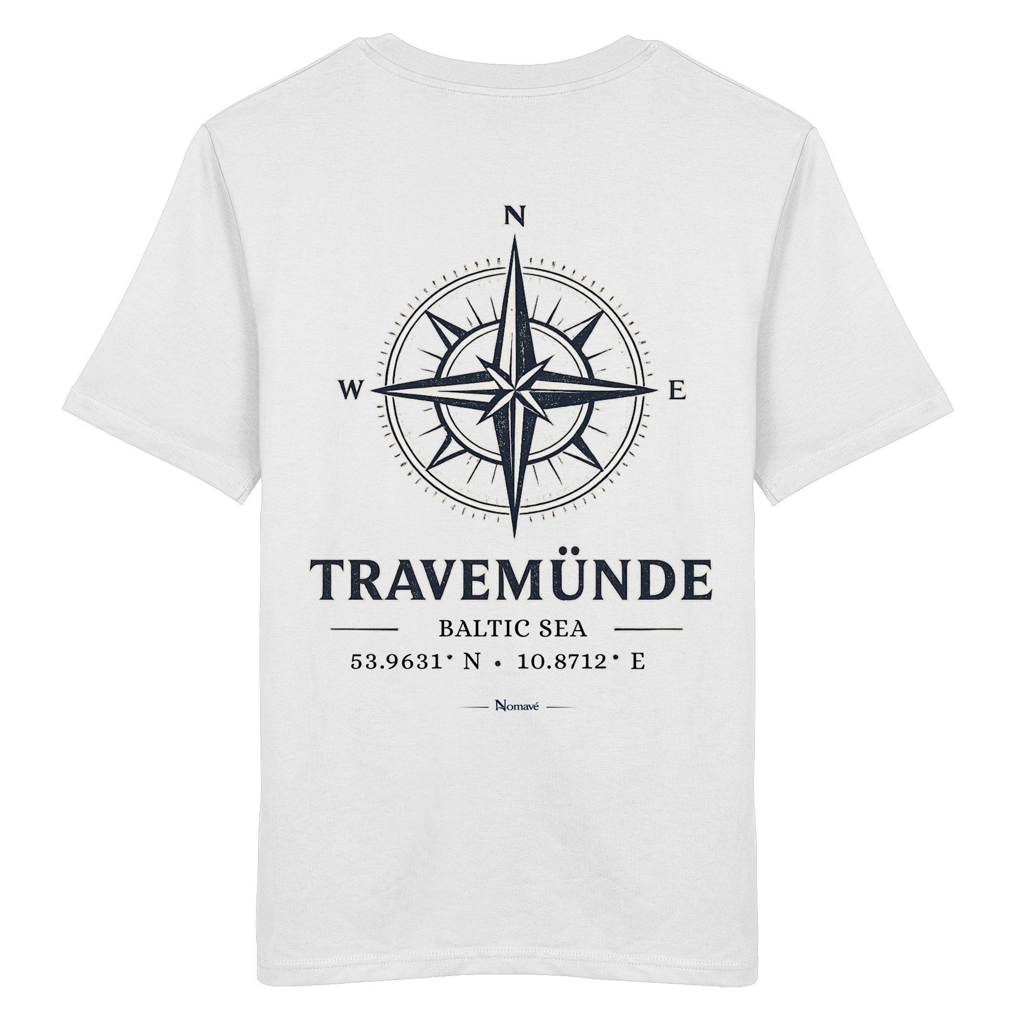 Travemünde Windrose - Bio Ostsee Shirt