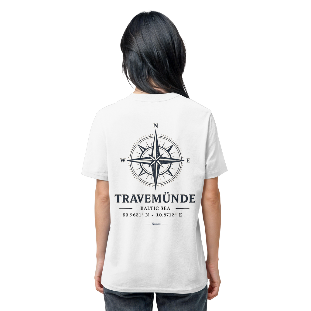 Travemünde Windrose - Bio Ostsee Shirt