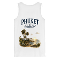 Phuket Thailand – Andaman Soul – Vintage Rückenprint  - Organic Tank Top