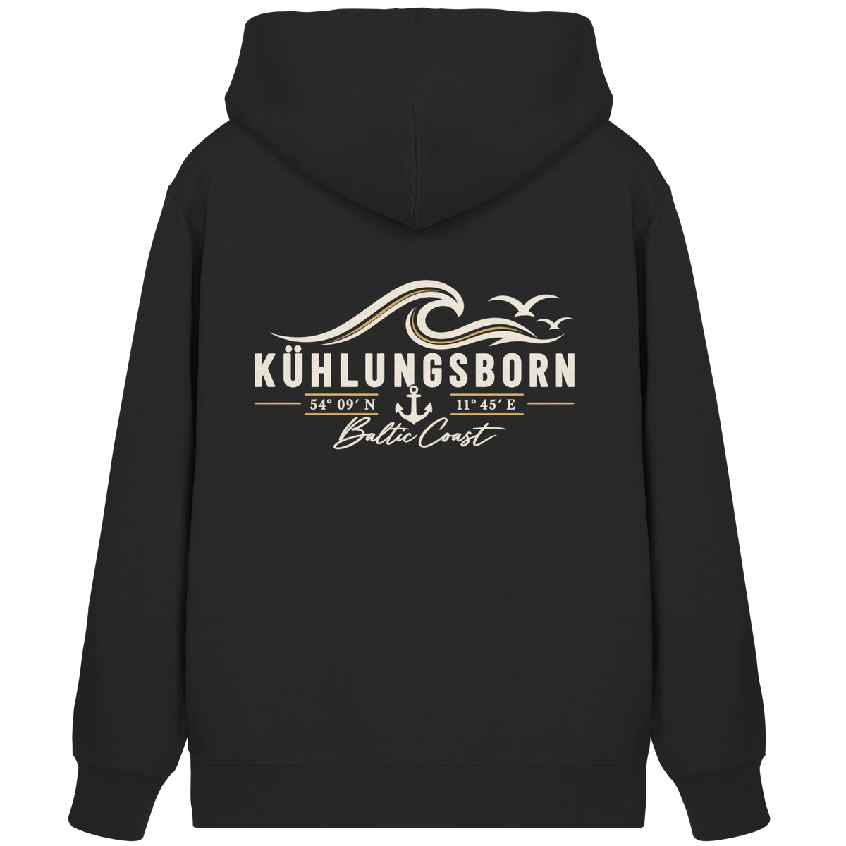 Kühlungsborn – Baltic Coast - Dark Edition - Organic Zipper