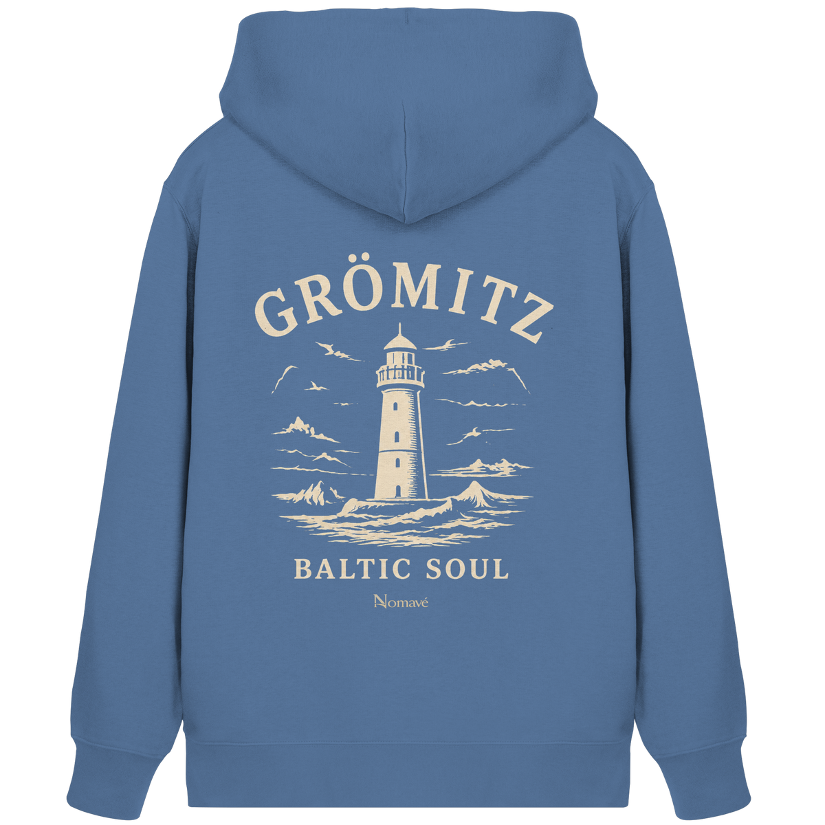 Grömitz Baltic Soul - Ostsee Bio Zipper Kapuzenjacke